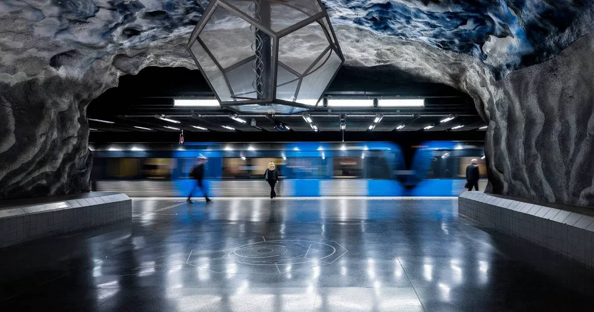 Ninety Kilometres of Art: Stockholm's Subway Is the World's Longest Gallery
