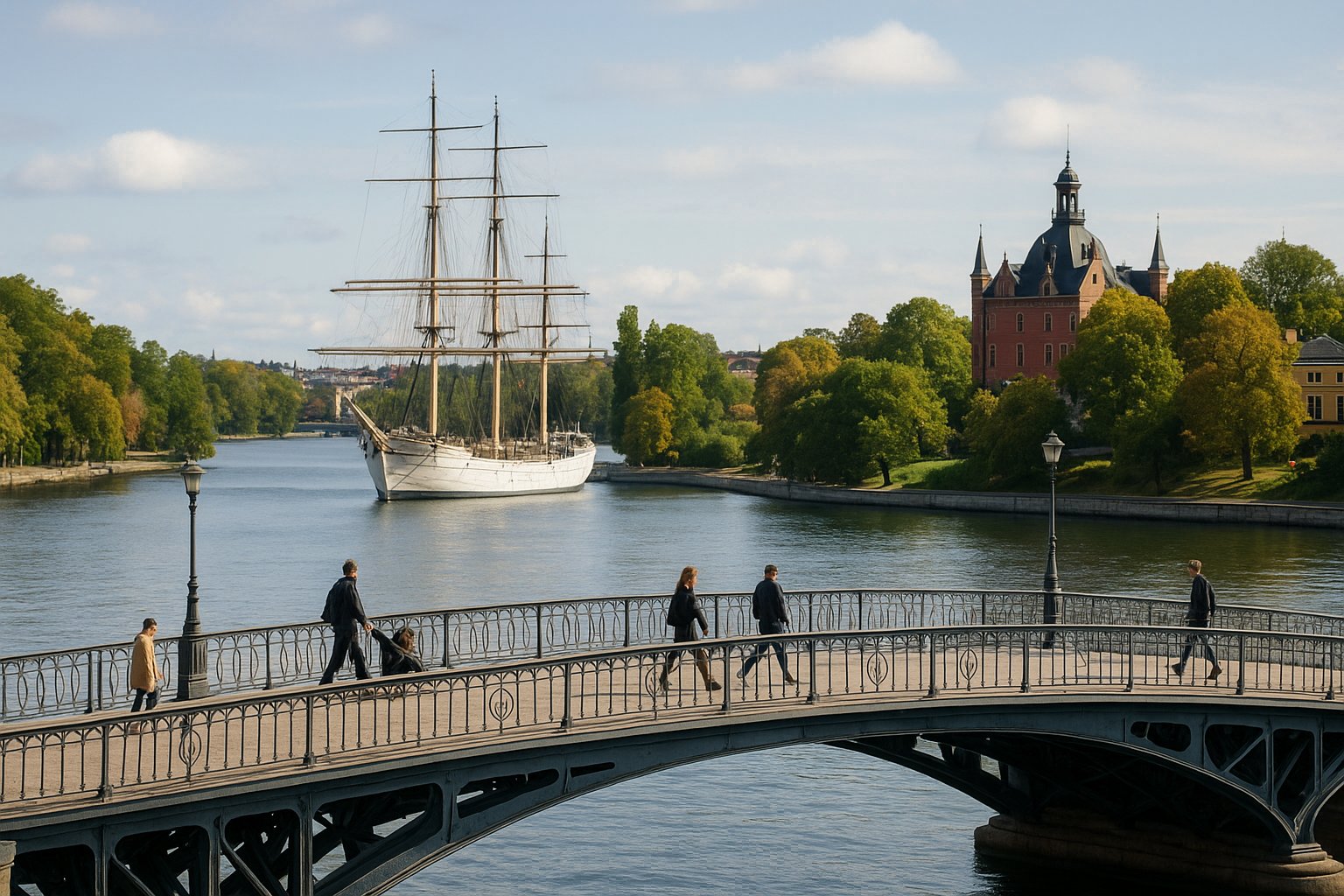 Skeppsholmen, Stoccolma: l'isola dove la marina è diventata un distretto museale